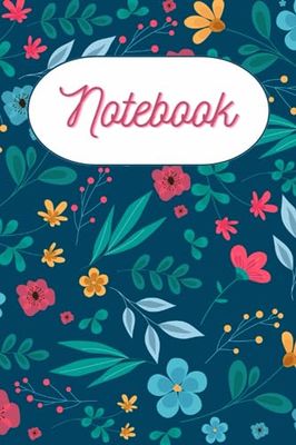 Floral Journal Notebook: for girls, teens and women