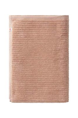 Pure Ellos Home Soft Bath Towel - Super Soft Ribbed Cotton Terry, OEKO-TEX Certified, Better Cotton - Nougat Beige, 90x180cm