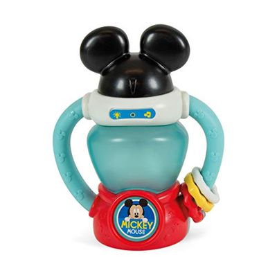 Clementoni-17335 - Baby Mickey - Linterna Interactiva - Juguete bebé Disney a Partir de 10 Meses