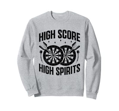 Alto Punteggio Alto Spiriti Gioco Giocatore Sportivo Felpa