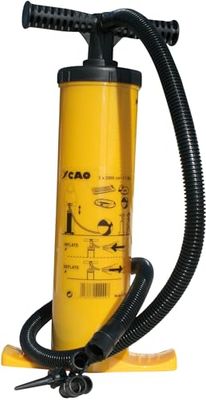 Cao Camping - Pompa ad Aria a Doppio Effetto, 2 L x 2