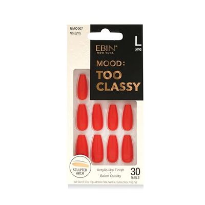 EBIN NEW YORK 3D Nail Mood: Too Classy - Naughty (30 Nails Pack)