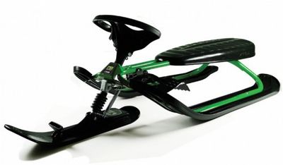 STIGA Luge de Vitesse Snow Racer pour Enfants FSR GT 4135-09 Vert Pliable