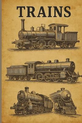 Vintage Steam Train Spotting Logbook for Enthusiasts: Detailed Tracker with Emergency Info, Contact Pages & Photo Sections