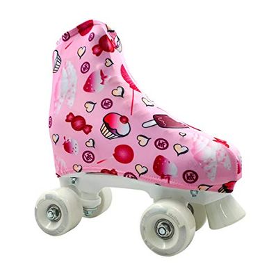 KRF SCHOOL KRF Täcker Patin Candy Tillbehör, Vuxna Unisex, Rosa, Unik