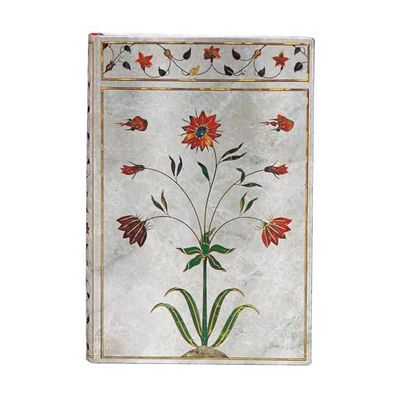 Paperblanks | Hardcover Journal | Mumtaz | Lined | Mini (95 × 140 mm) (Mini Lined), PB6392-6 (Taj Mahal Flowers)