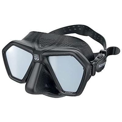 SEAC Eagle, Maschera Compatta a Volume Ridotto per Apnea e Pesca Subacquea