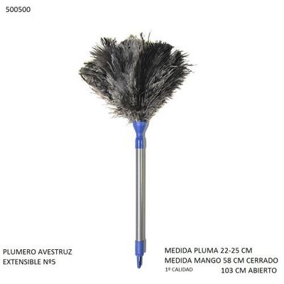 Plumero Avestruz Extensible Nº5