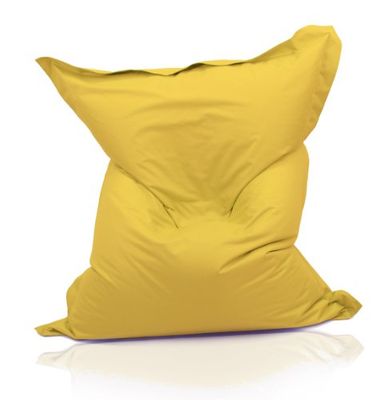 Kinzler S-XXL reuzezitzak, 140x180 cm, zitzak voor binnen en buiten, in veel verschillende kleuren, met binnenzak S-10026/06 FS geel geel