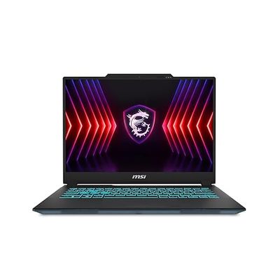 MSI Cyborg 14 A13VF-039XES, Ordenador portátil 14" FHD, (13ª Gen Intel Core i7-13620H, RAM 16GB, 512GB SSD, Free Dos) Translucent Black, Teclado QWERTY español