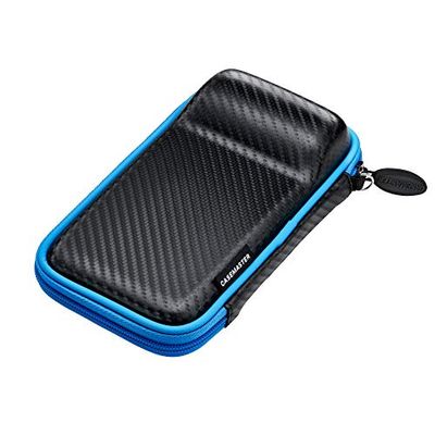 Casemaster Sport Dart Case met Zwarte Ritssluiting, Blauw