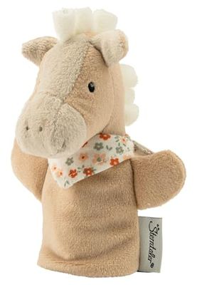Sterntaler Bambola a forma di cavallo Sunny – morbido giocattolo per bambini – per raccontare, coccolare e promuovere la voce – perfetto, piccolo compagno di gioco & idea viaggio