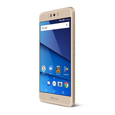 BLU R0150EE R2 Smartphone 13,20 cm (5,2 inch) (8MP hoofdcamera, 16GB intern geheugen 2GB RAM Micro SD, SIM-vrije Dual-SIM, Android 7.0 Nougat) goud
