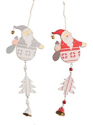 Christmas Gifts 98811 Christmas Hanging Ornament with Bell, 15 cm