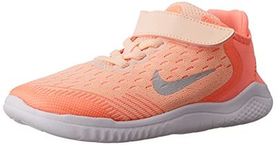 Nike Free Run 2018, Scarpe Running Bambine e ragazze, Rosa (Crimson Tint/Gunsmoke/Crimson 800), 27.5 EU