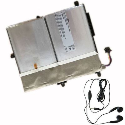 amsahr BP1S2P3800-L-03 ersättande batteri "GETAC BP1S2P3800-L, GETAC-Z710 (3,7 V, 7600 MAH, 29 WH) – omfattningar stereo öronhörlur svart