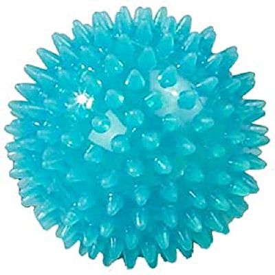 SVELTUS bal met noppen 9 cm sterk turquoise