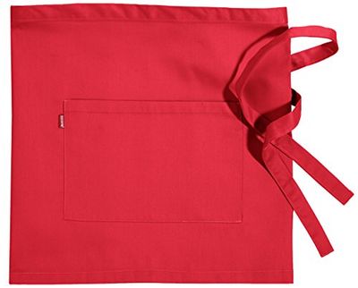 Velilla 404201 Tablier court avec poche Rouge corail Taille unique