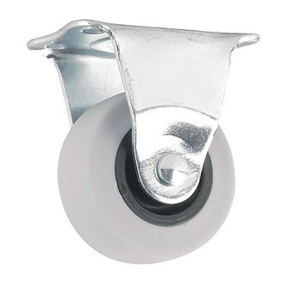 Titan Roulette rigide en caoutchouc thermoplastique (TPR) Capacité 40,8 kg Gris 5,1 cm