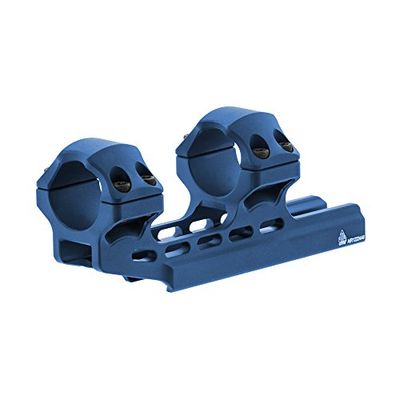 UTG ACCU-SYNC™ 1" High Profile 34mm Offset Pic. anelli, blu