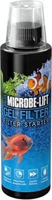 MICROBE-LIFT® - Filtr żelowy | 100% biologiczne bakterie filtracyjne do akwariów słodkowodnych i akwariów morskich | Do dłuższego interwału czyszczenia filtrów | Zawartość: 236 ml