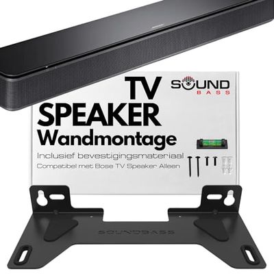 TV Speaker Muurbevestigingskit Compatibel Met Bose TV Speaker Soundbar, Compleet Met Alle Bevestigingsmateriaal, Ontworpen In Het Verenigd Koninkrijk Door Soundbass.