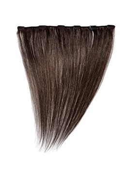 Love Hair Extensions 14 inch Clip In Extension, Human Hair, Colour 4 - Chestnut Brown