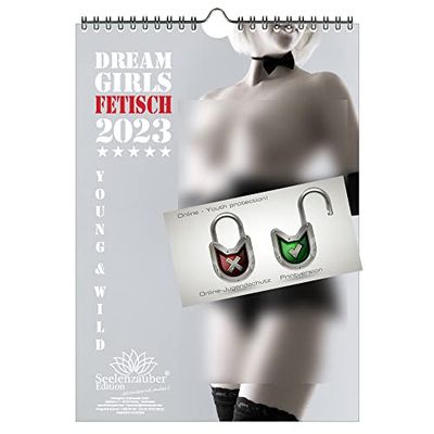 Seelenzauber Girls DIN A4 Calendars for 2023 - Soul Magic, Calendar Wall, KN2023-4W-0506-D-0, multicoloured