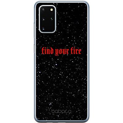 ERT GROUP etui na telefon Samsung S20 PLUS / S11, case oryginalny i oficjalnie licencjonowany przez Babaco, wzór Find your fire 002, optymalnie dopasowane, plecki z TPU