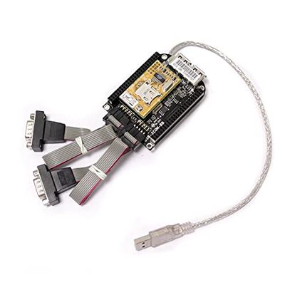 Cablematic - Adattatore BeagleBone Nero USB 2 RS232 e microSD