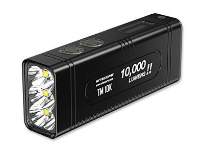 Nitecore Unisex - Adulto TM10K Lampade, Nero, 11 cm