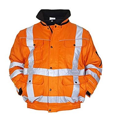 Hydrowear 047455 Aberdeen 4 in 1 Pilot Jack, Bever, 50% Polyester/50% Katoen, 6X-Large Mate, Oranje