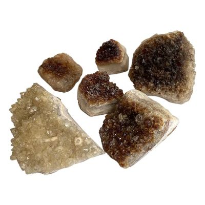 VIE Citrine (Heat Treated Amethyst Cluster), 1kg Pack