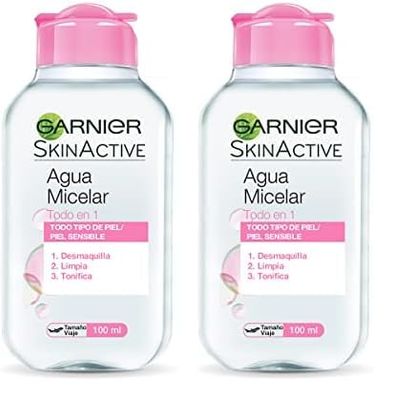 Garnier Skin Active Remover, 100 ml (Confezione da 2)