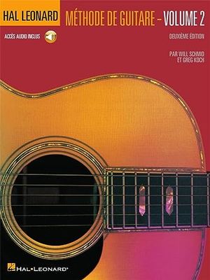 METHODE DE GUITARE - VOLUME 2 - DEUXIEME EDITION - RECUEIL + ENREGISTREMENT(S) EN LIGNE