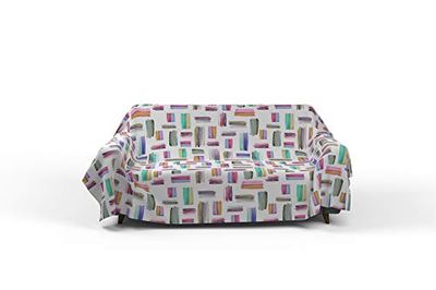 Fantasy MT-FA 2P Drap tissu d'ameublement,270x260cm,multicolor, Microfibre, DOUBLE