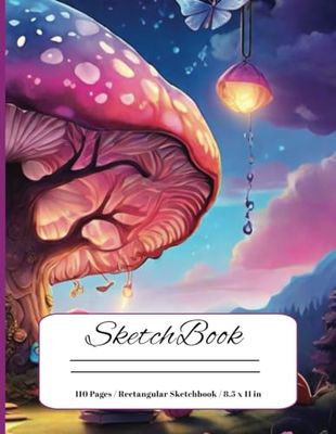 Sketch Book: Notebook for Drawing, Writing, Painting, Sketching or Doodling, 110 Pages, 8.5x11