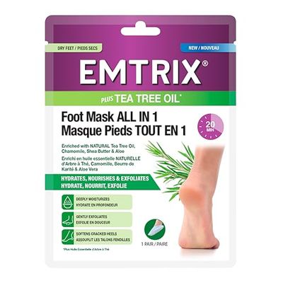 Emtrix Plus Tea Tree Oil Maschera per piedi