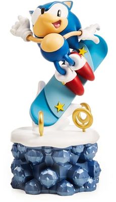 CC Countdown Characters Numskull Figurine Sonic Le hérisson 2022 – Produit Officiel Sonic Le hérisson – Statue de Calendrier de l'Avent à Collectionner