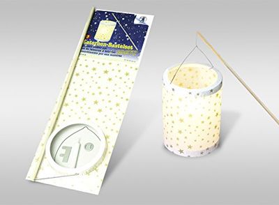 Ursus Kit di Lanterne con Stelle di Carta Trasparente, 20 x 15,3 cm