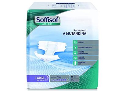 SILC Soffisoft Air Dry luiers, Large, 4