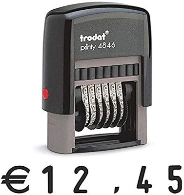 Trodat TR4530 Printy 4846 Self-Inking Numbering Stamp
