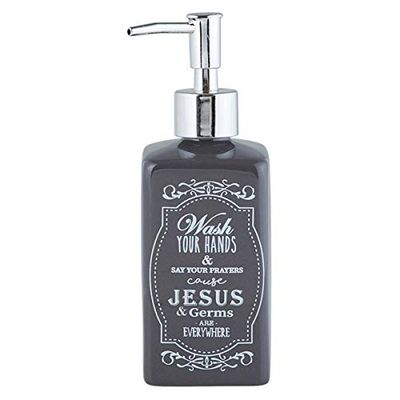 Autom Distributeur de Savon Liquide, céramique, Jésus et Germes, 283,5 g