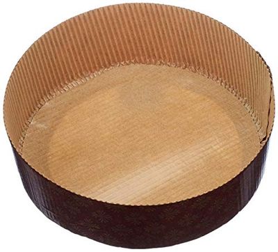 Decora 0320165 5 Low Round Baking Paper Pans Ø 15,5 X H 5 Cm - 500 G