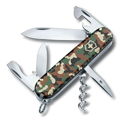 Victorinox Taschenmesser Spartan (12 Funktionen, Klinge, Korkenzieher, Dosenöffner, Kapselheber, Pinzette)