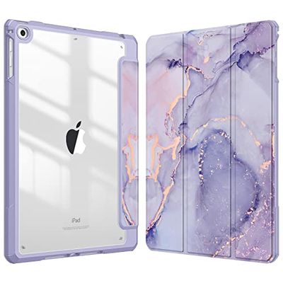 FINTIE Funda híbrida Compatible con iPad 6ª generación (2018) / iPad 5ª generación (2017) / iPad Air 2 / iPad Air 1-9.7 Pulgadas, Carcasa rígida a Prueba de Golpes con Soporte para lápices, mármol