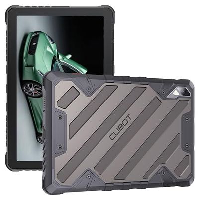 Cubot Kingkong Tab 2 Tablet 10,95" FHD+, 16 GB RAM (8 GB + 8 GB Ext.), 256 GB ROM, 4G Dual SIM, aparat 64MP, bateria 20400mAh, Android 14, Helio G99, czarny