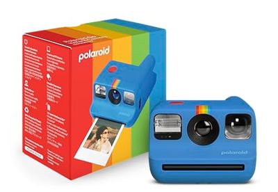 Polaroid Go Generation 2 - Fotocamera istantanea a pellicola - Blu (9147) - Compatibile solo con Go Film