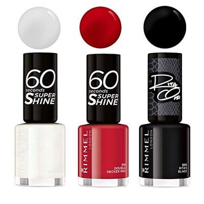Rimmel London 60 Seconds: The Classic Trio