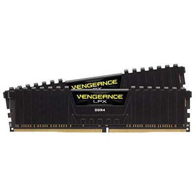 Corsair Vengeance DDR4 4000 MHz C19 XMP 2.0 High Performance Desktop werkgeheugen Kit 3600 MHz. 2 x 8 GB zwart
